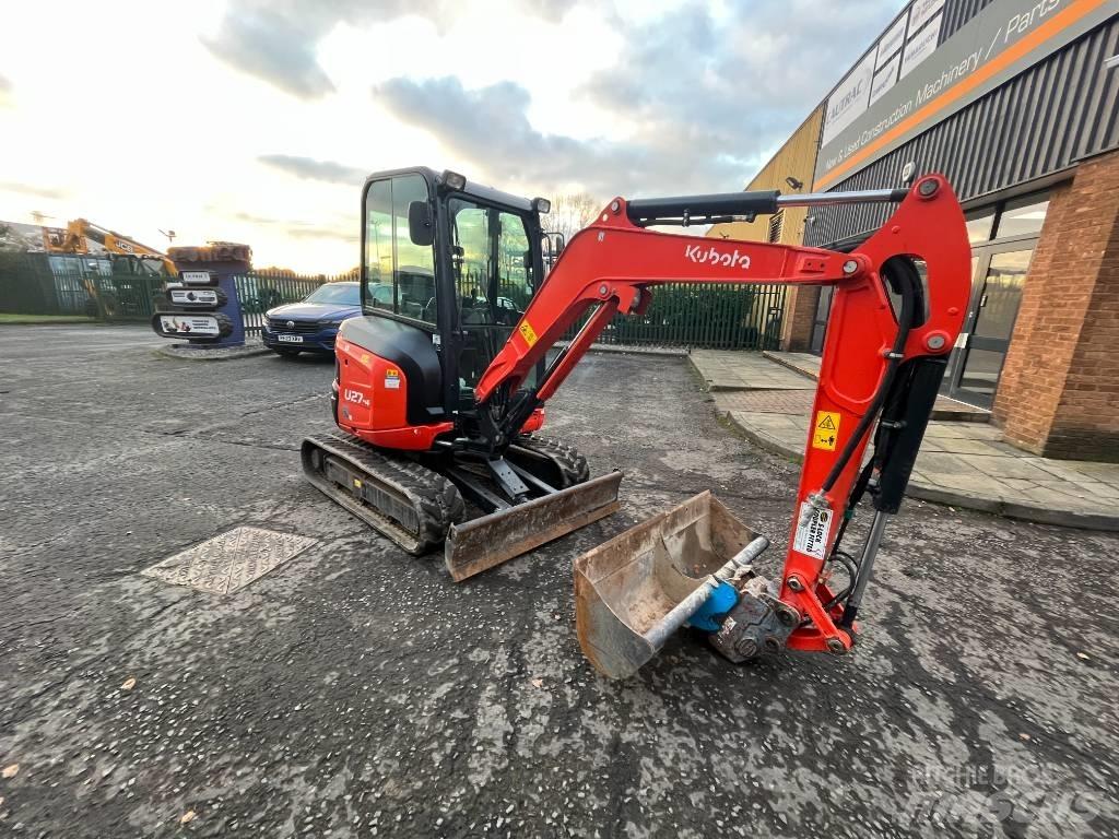 Kubota U 27-4 Kāpurķēžu ekskavatori