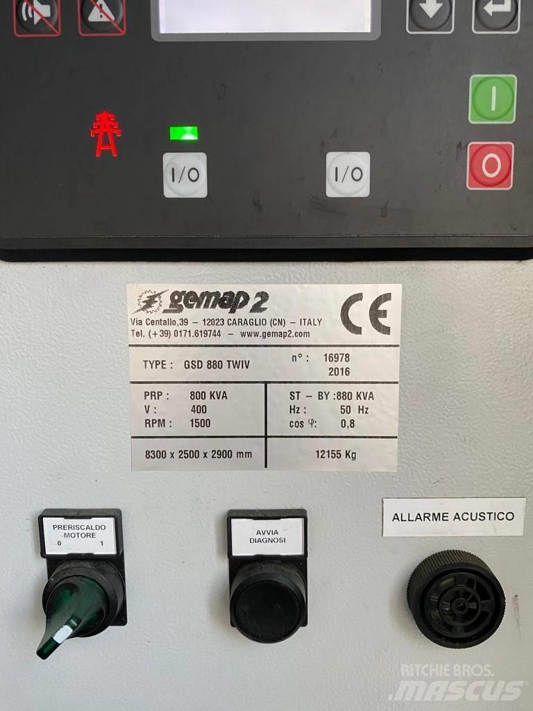  gemap 2 GSD 880 TWIV Dīzeļģeneratori