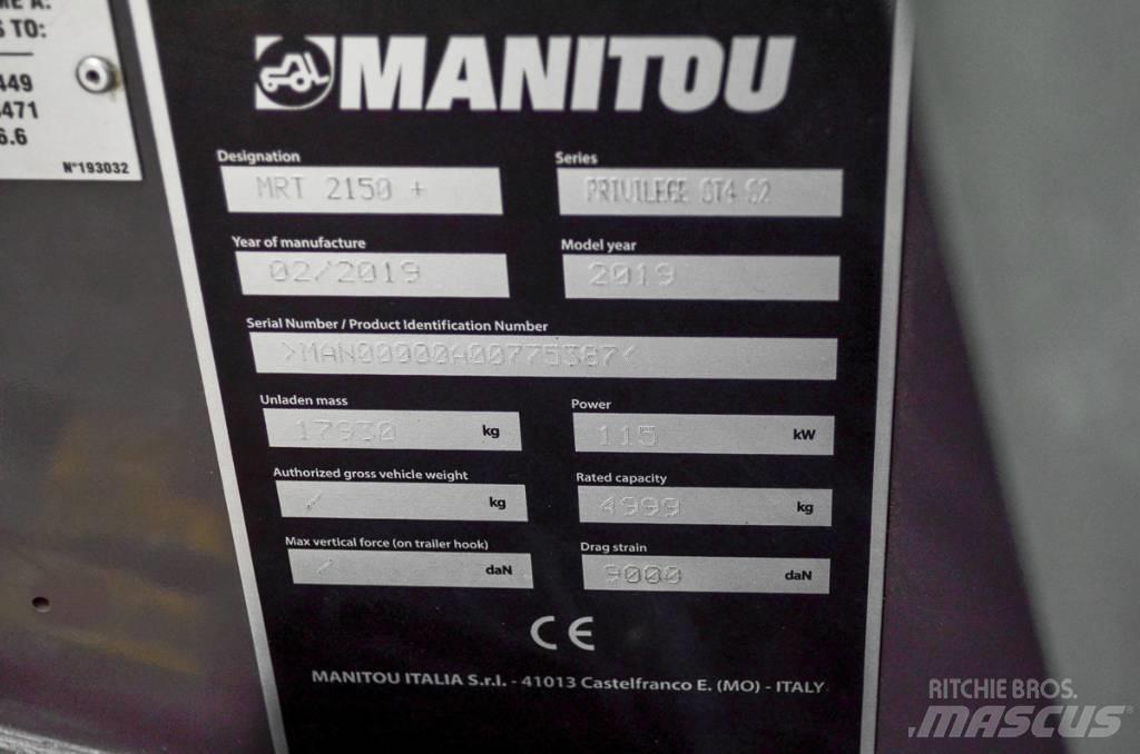 Manitou MRT 2150 Teleskopiskie manipulatori