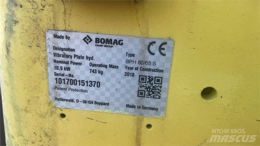 Bomag BPH 80/65 S Augsnes blīvētāji