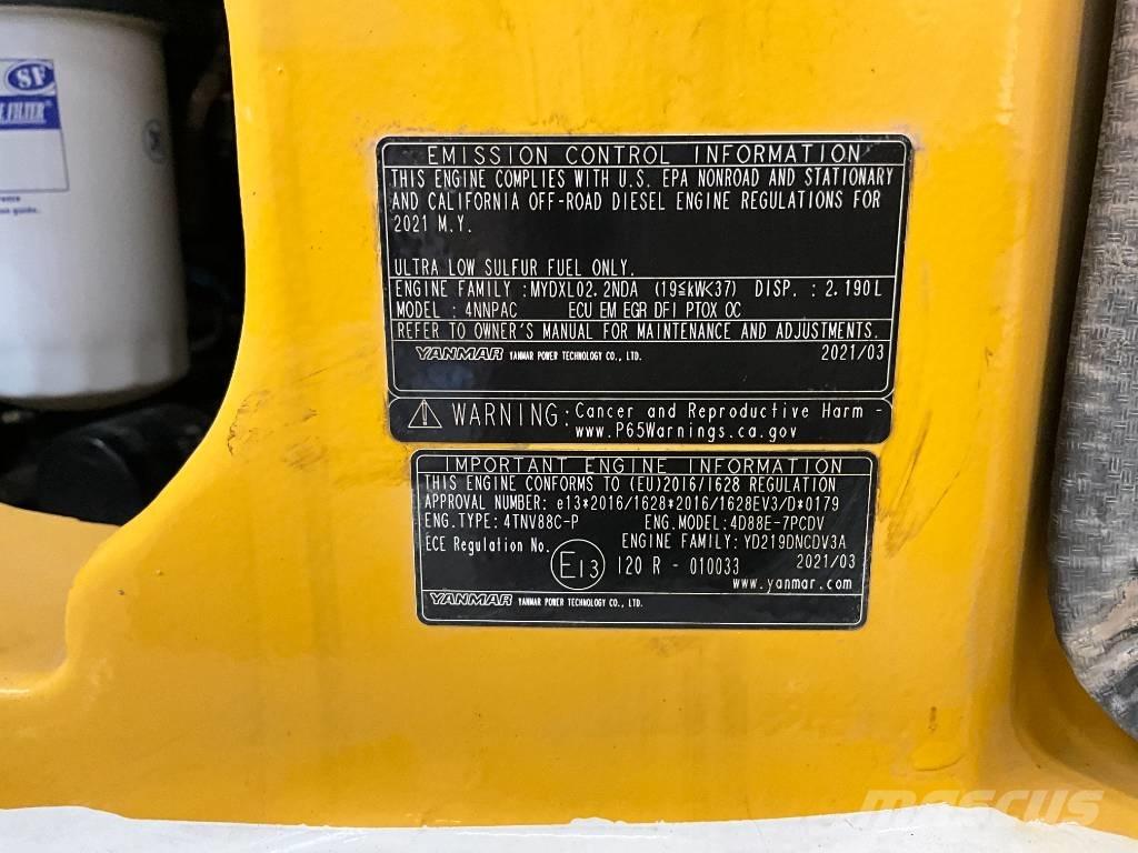 Komatsu PC 55 MR-5 Mini ekskavatori < 7 t