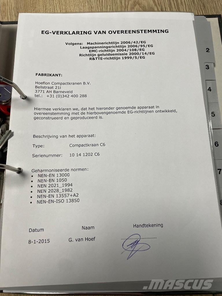 Hoeflon C 6 SOLD Mini pacēlāji