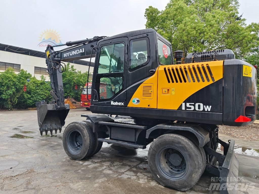 Hyundai R 150 W Ekskavatori uz riteņiem