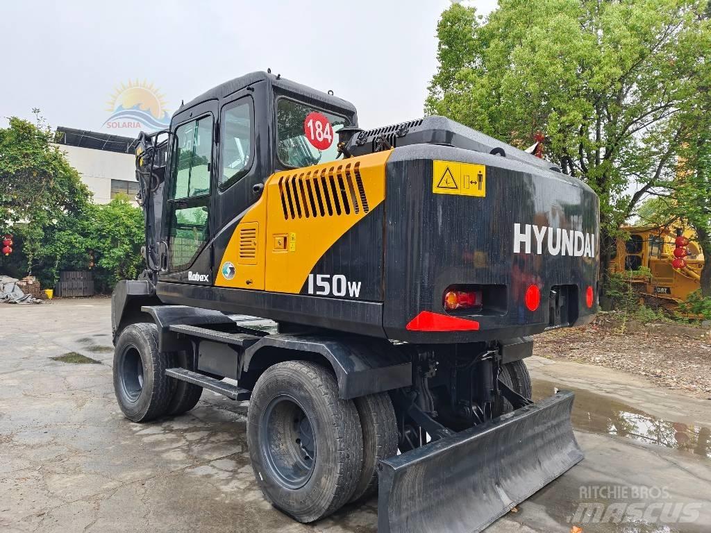Hyundai R 150 W Ekskavatori uz riteņiem