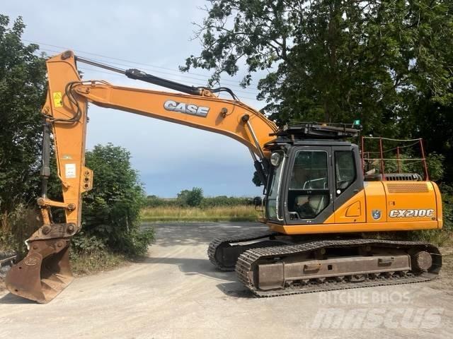 CASE CX 210 C Kāpurķēžu ekskavatori