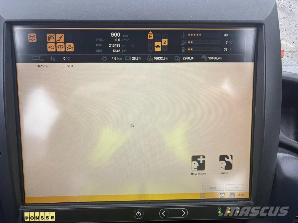 Ponsse Ergo 8W Harvesteri