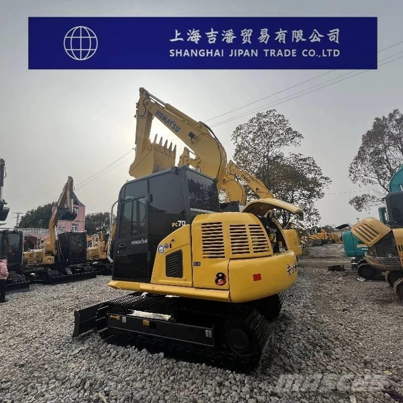 Komatsu PC 70 Kāpurķēžu ekskavatori