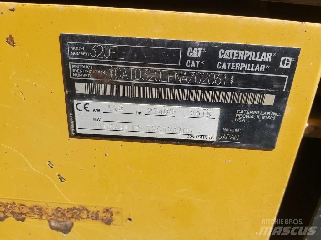 CAT 320 EL Kāpurķēžu ekskavatori