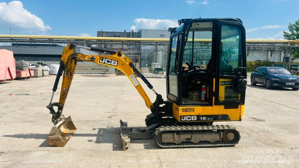 JCB 19 C Mini ekskavatori < 7 t