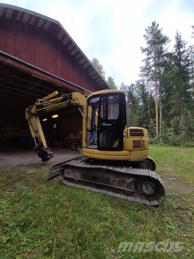 Komatsu PC75 UU Kāpurķēžu ekskavatori