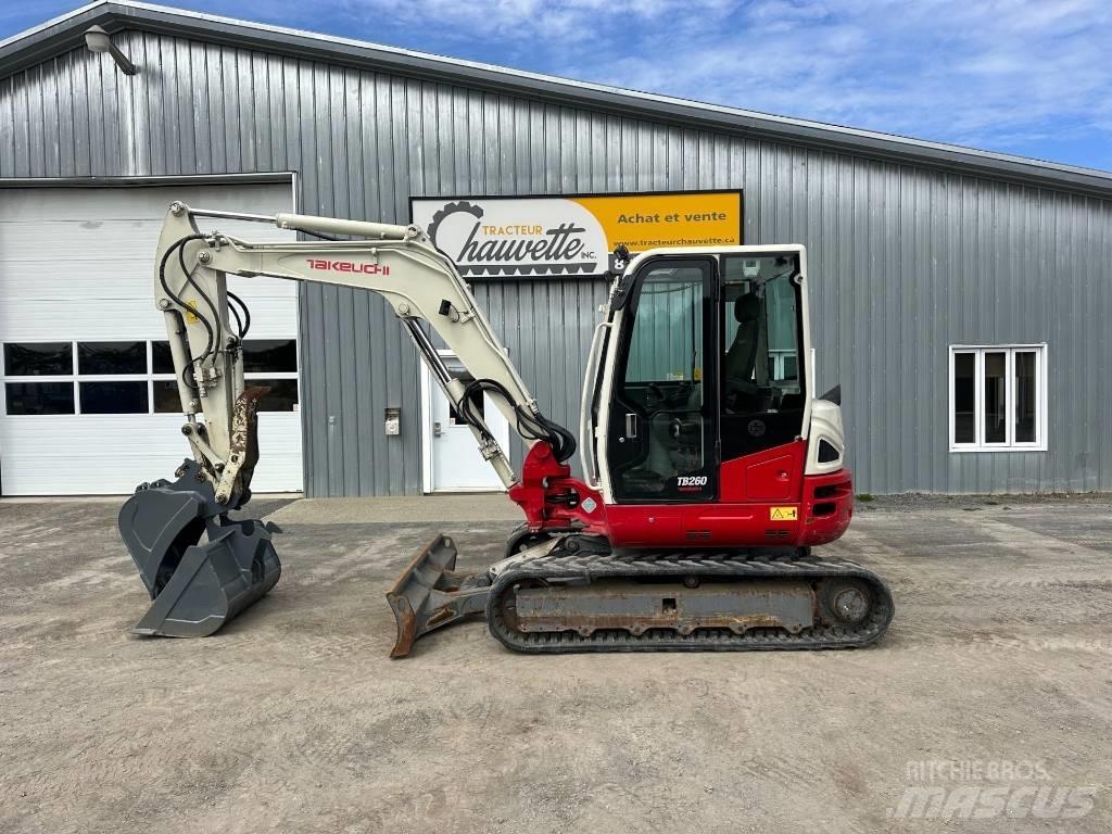 Takeuchi TB 260 Mini ekskavatori < 7 t