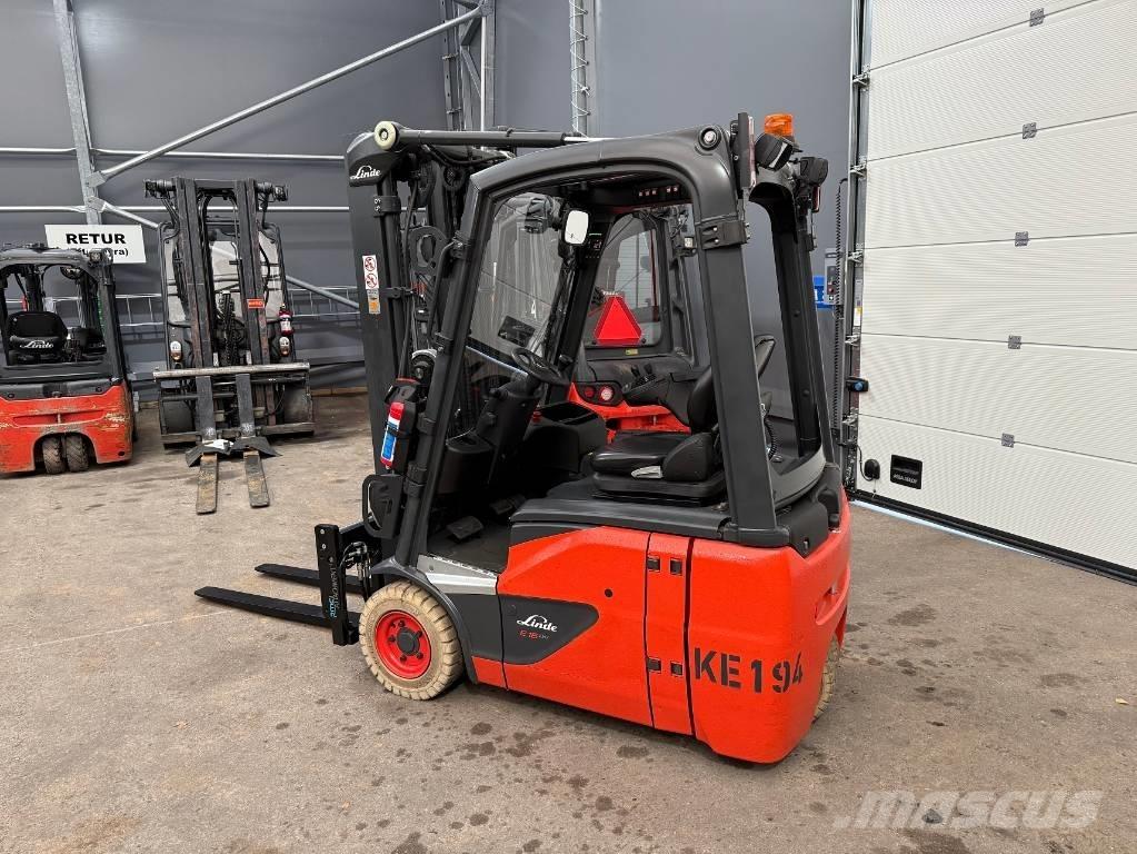 Linde E 16 C-02 Elektriskie iekrāvēji