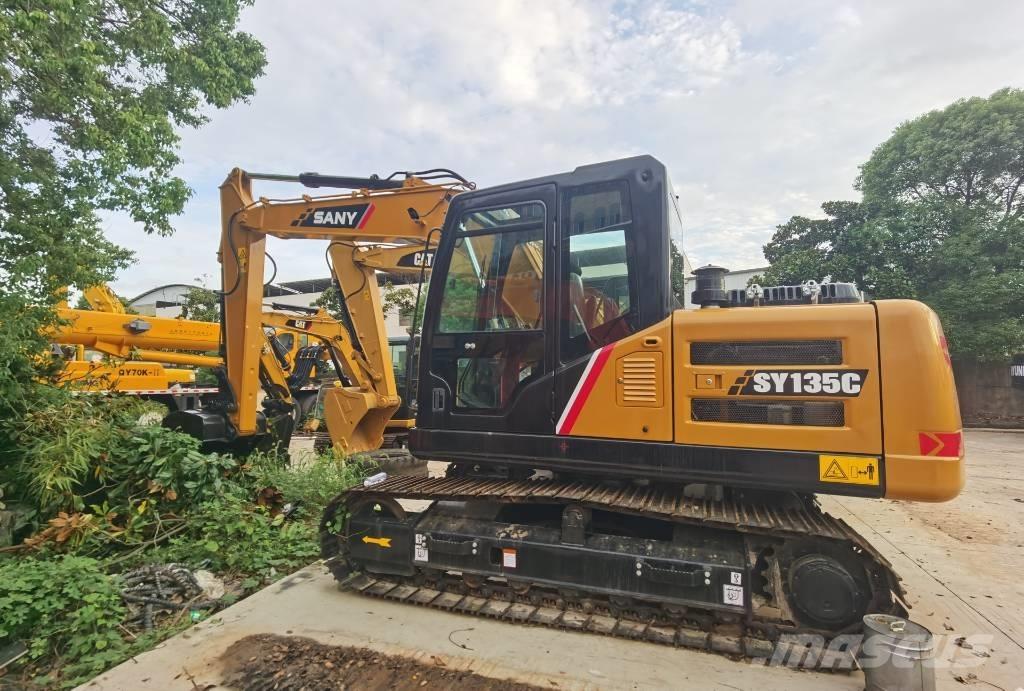 Sany SY 135 C Kāpurķēžu ekskavatori