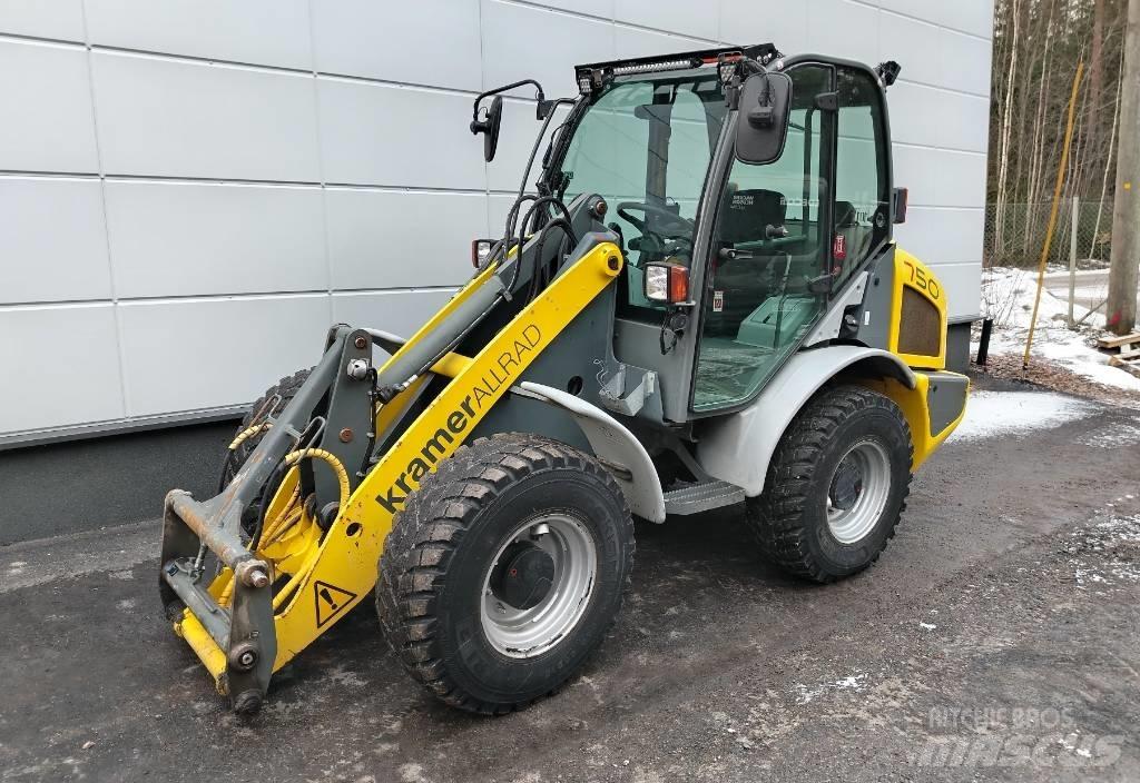 Kramer 750 Iekrāvēji uz riteņiem
