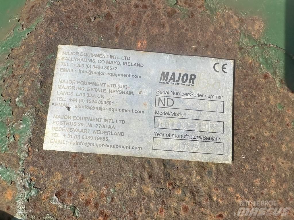 Major TDR 16000 Pļaujmašīnas
