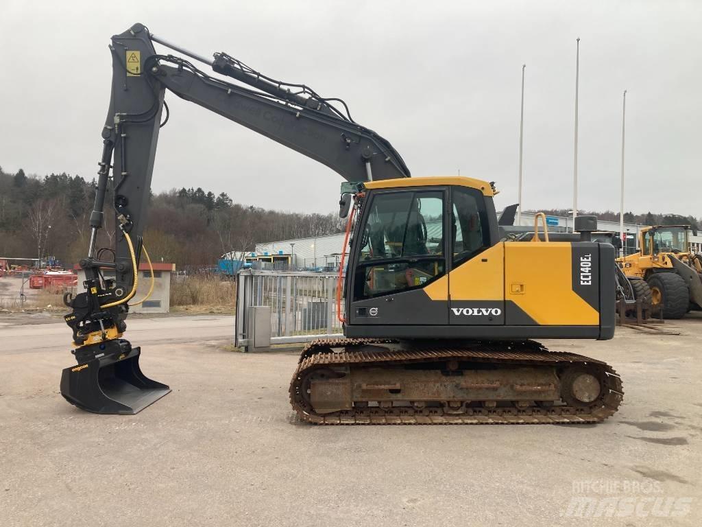 Volvo EC 140 EL Kāpurķēžu ekskavatori