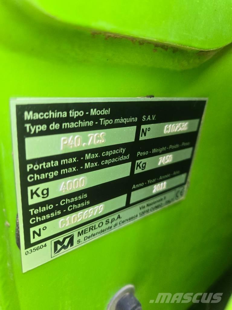 Merlo P 40.7 CS Teleskopiskie manipulatori