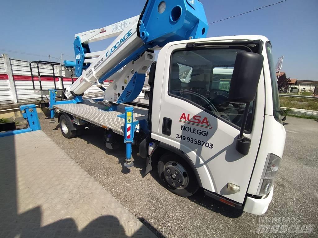 Socage 20d Pacēlāji uz automašīnas bāzes