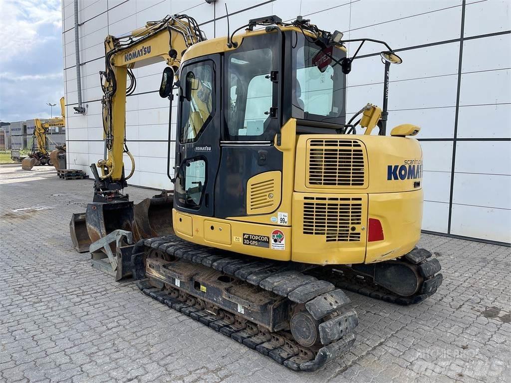 Komatsu PC88MR-10 Ekskavatori uz riteņiem