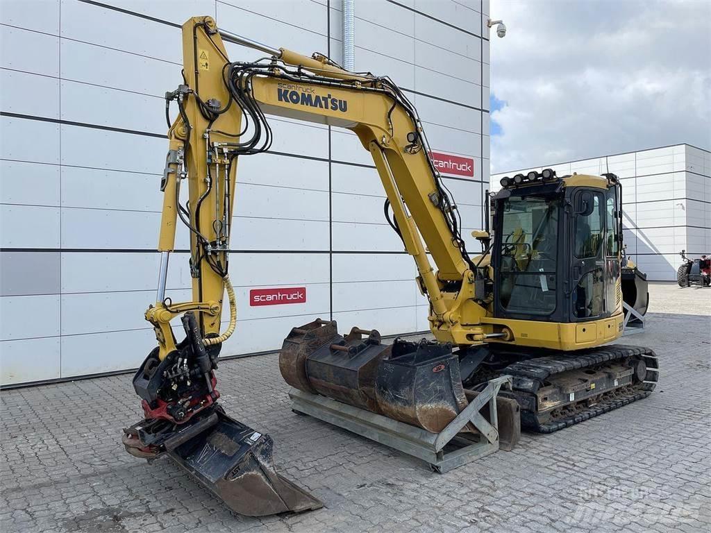 Komatsu PC88MR-10 Ekskavatori uz riteņiem