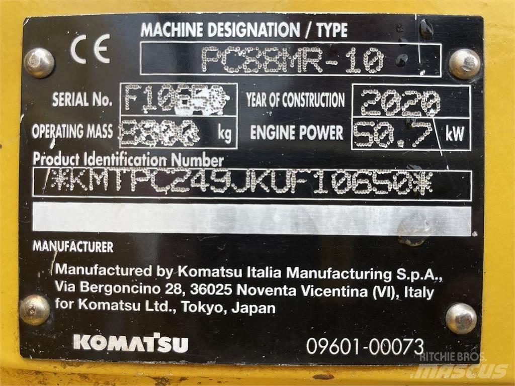 Komatsu PC88MR-10 Ekskavatori uz riteņiem