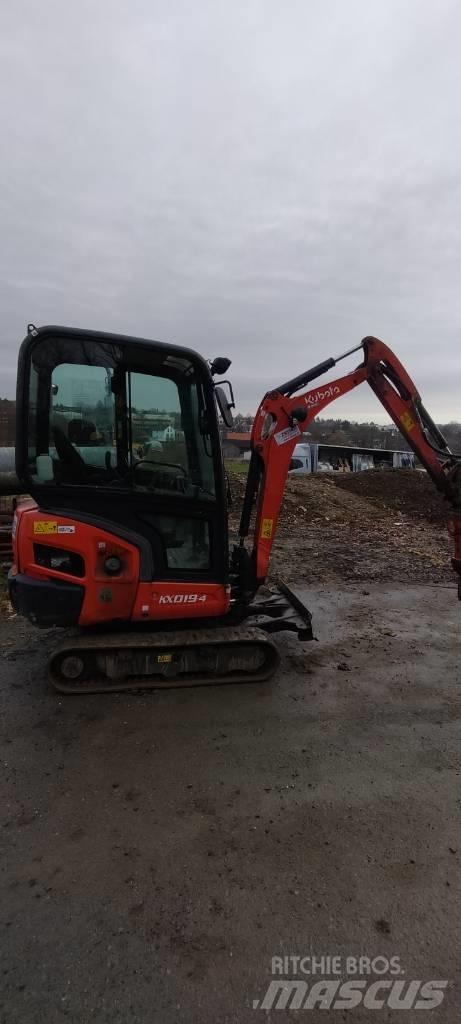 Kubota KX 019-4 Mini ekskavatori < 7 t