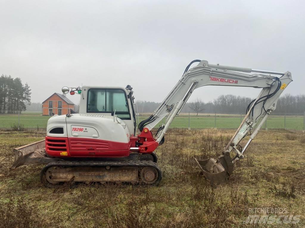 Takeuchi TB 290 Vidēja lieluma ekskavatori 7 t - 12 t