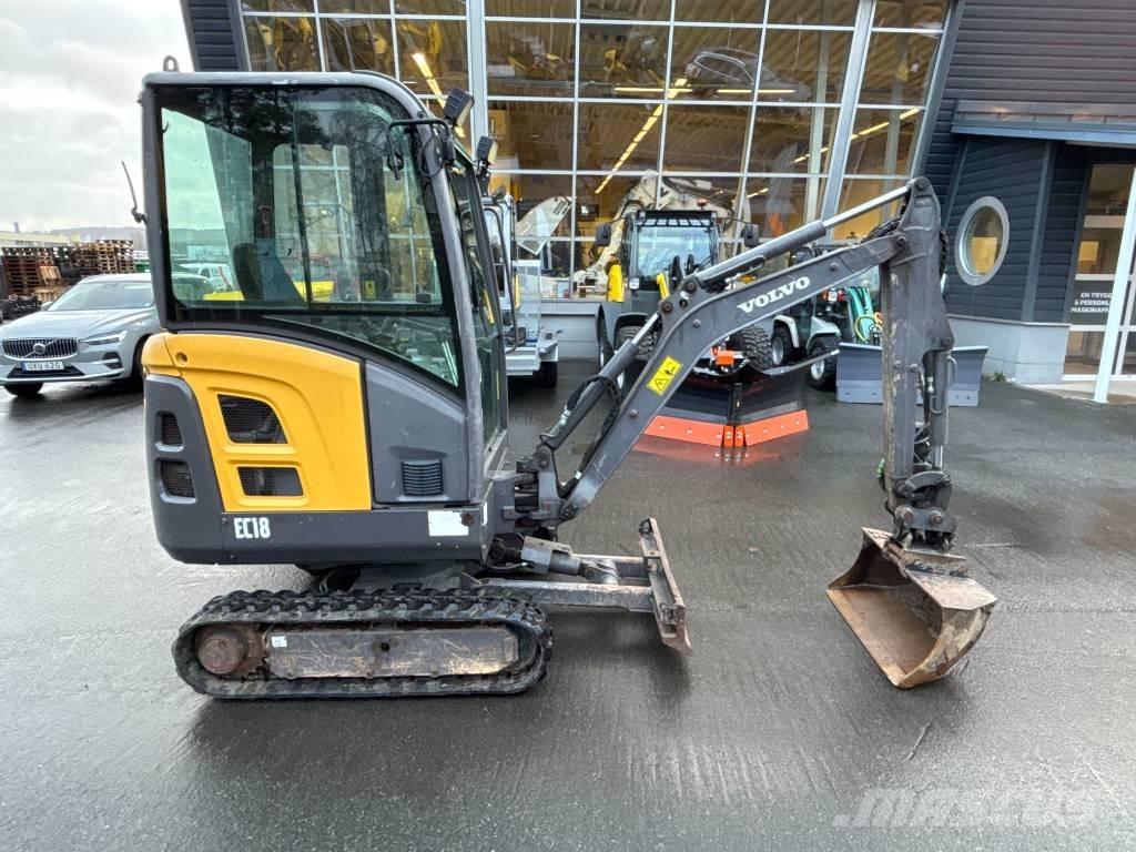 Volvo EC18 D Mini ekskavatori < 7 t
