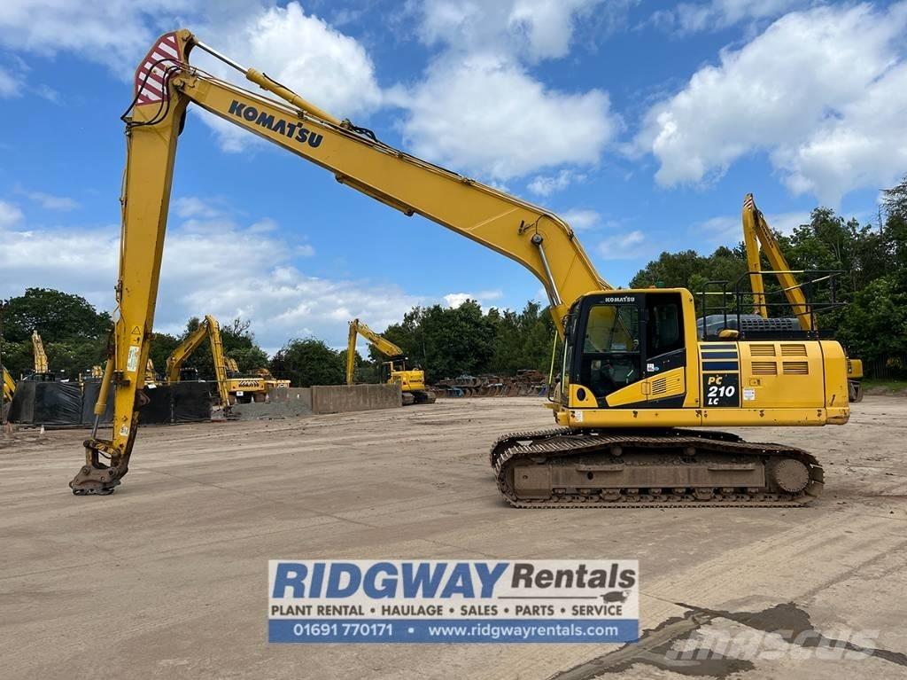 Komatsu PC 210 LC-10 Kāpurķēžu ekskavatori