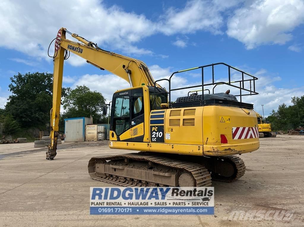 Komatsu PC 210 LC-10 Kāpurķēžu ekskavatori