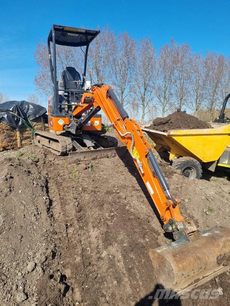 Hitachi ZX 19 U Mini ekskavatori < 7 t