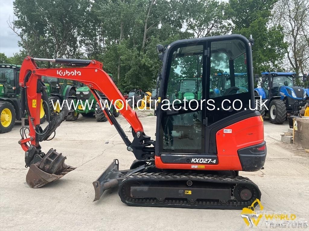 Kubota KX 027 Mini ekskavatori < 7 t