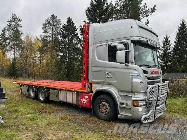 Scania R 560 6*2 Platformas/izkraušana no sāniem