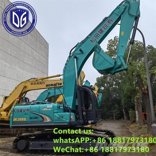 Kobelco SK 200-8 Kāpurķēžu ekskavatori