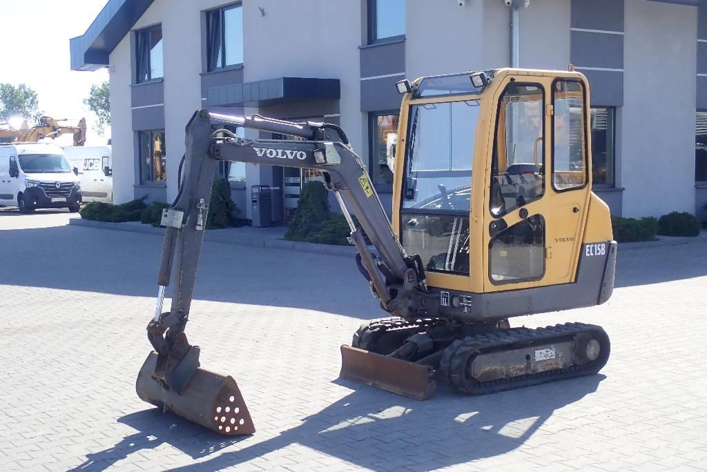 Volvo EC 15 B Mini ekskavatori < 7 t