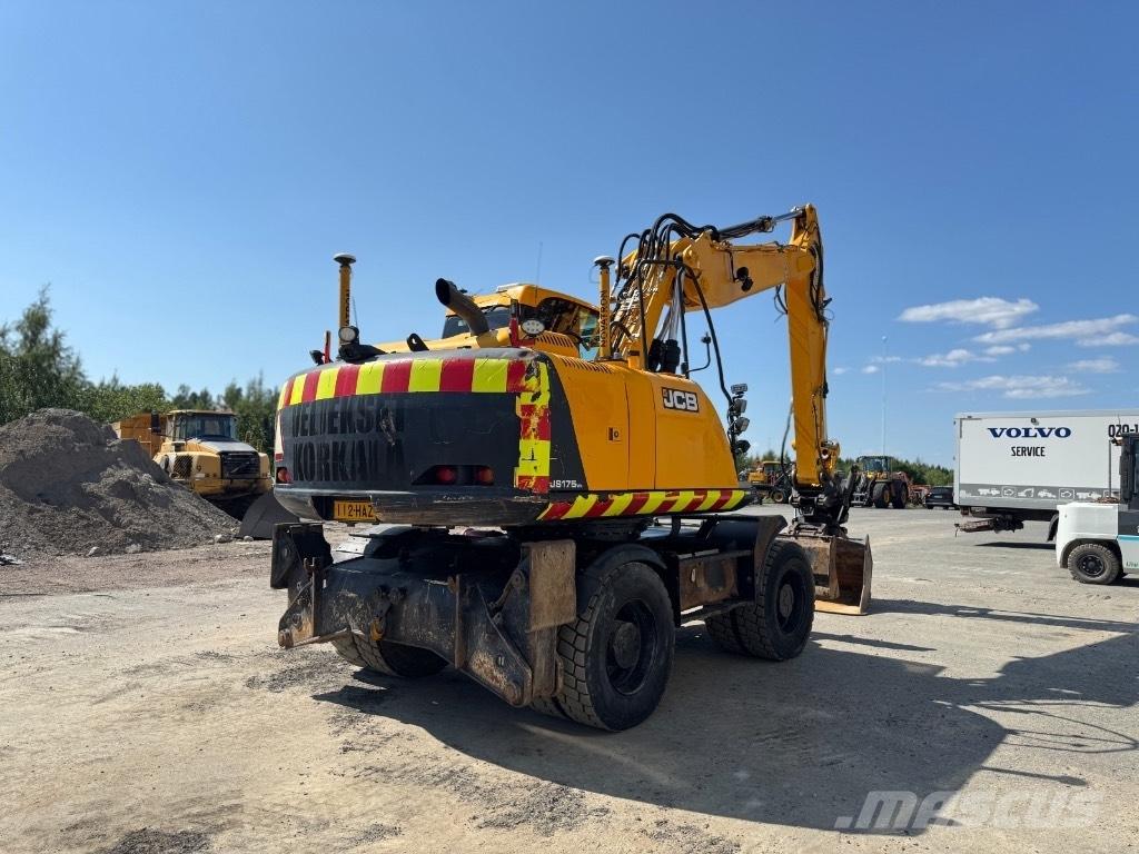 JCB 175 Ekskavatori uz riteņiem