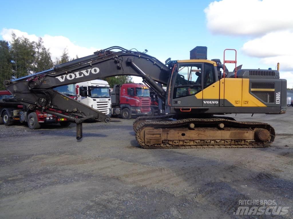 Volvo EC 380 EL Kāpurķēžu ekskavatori