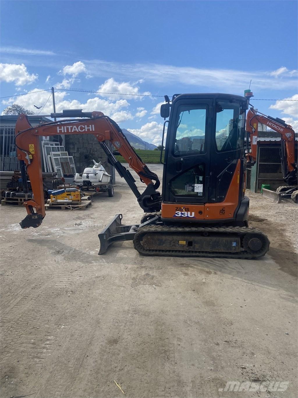 Hitachi Zaxis33U-6 Mini ekskavatori < 7 t