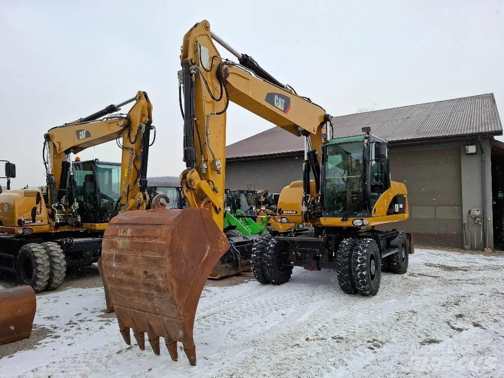 CAT 316 D Ekskavatori uz riteņiem