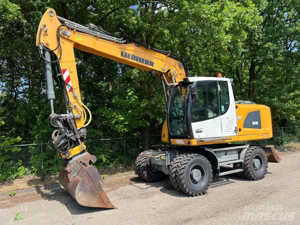 Liebherr A 918 Ekskavatori uz riteņiem