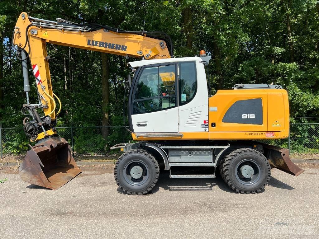 Liebherr A 918 Ekskavatori uz riteņiem