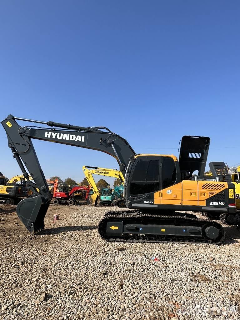 Hyundai Robex 215 Kāpurķēžu ekskavatori