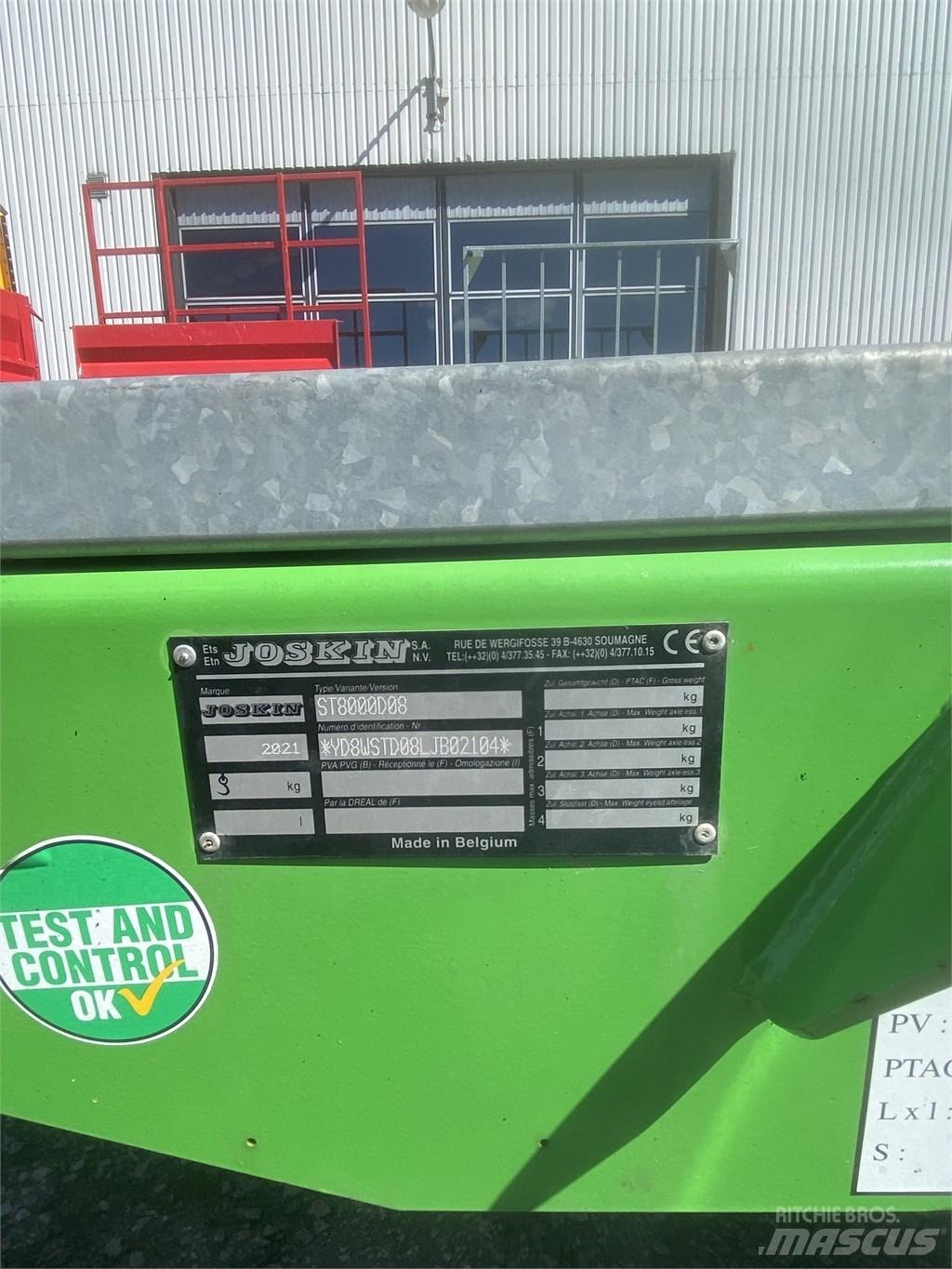 Joskin S80D11 Ķīpu treileri