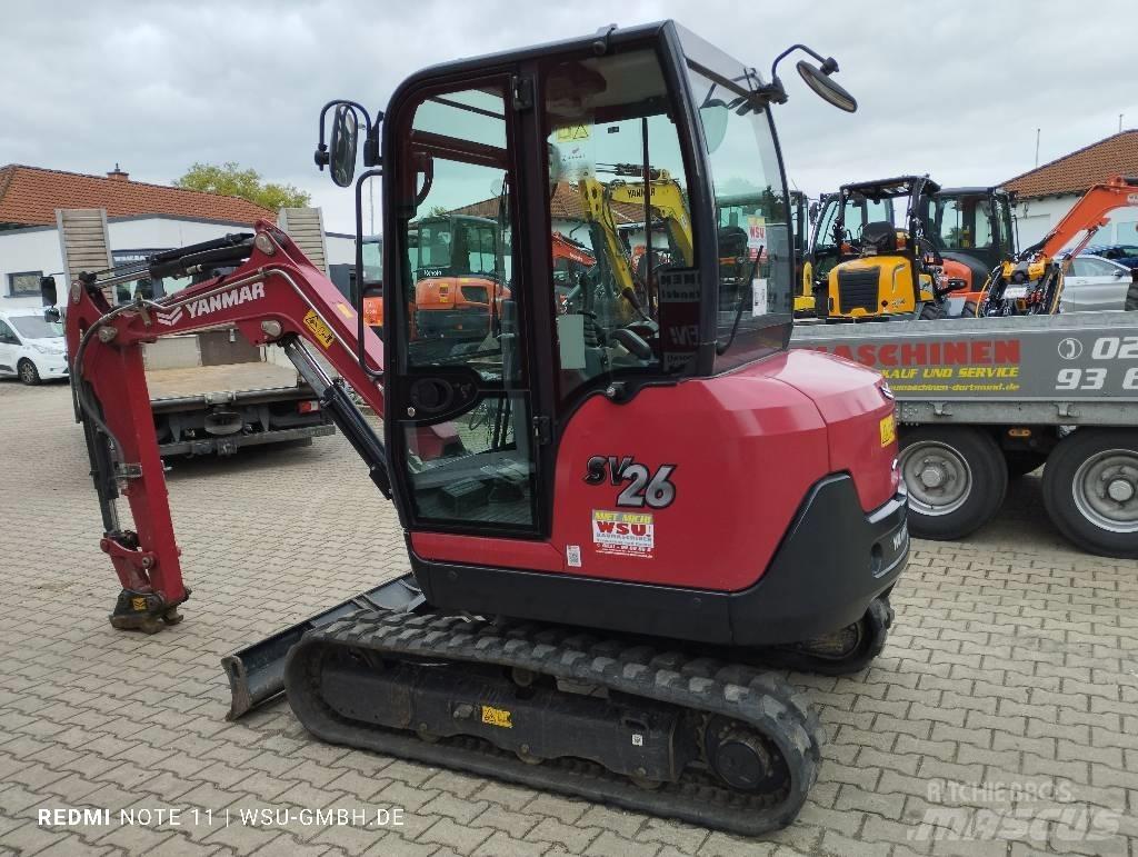 Yanmar SV 26 Mini ekskavatori < 7 t