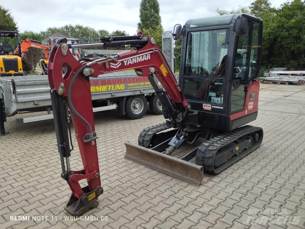 Yanmar SV 26 Mini ekskavatori < 7 t