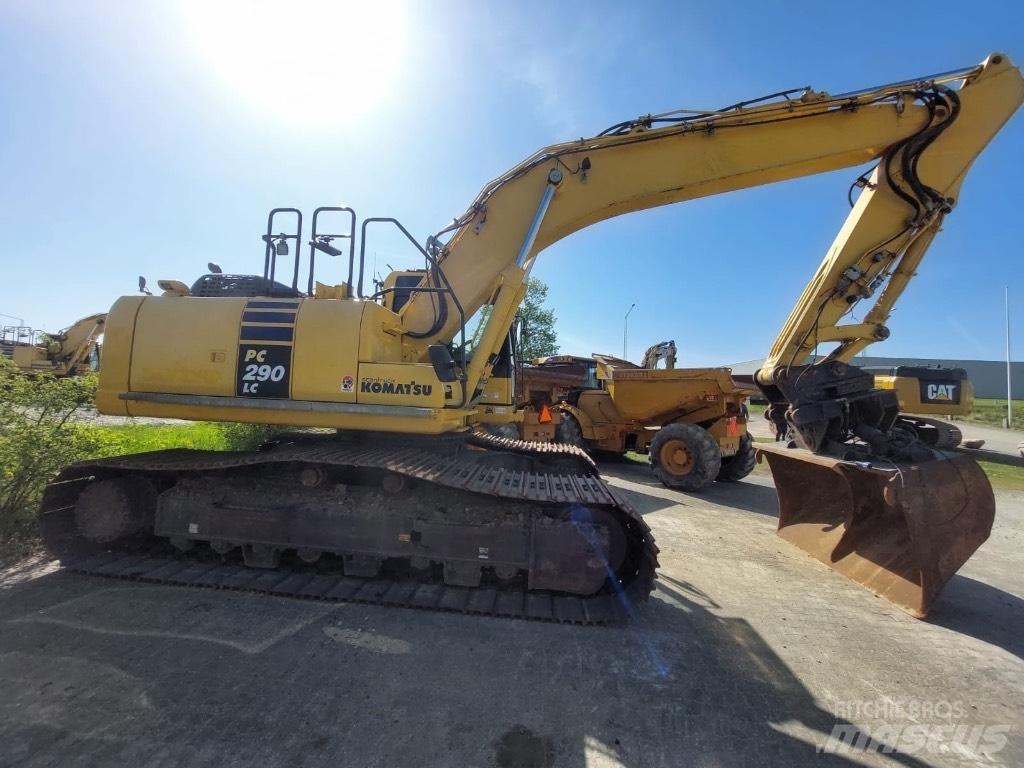 Komatsu PC290LC-10 Kāpurķēžu ekskavatori