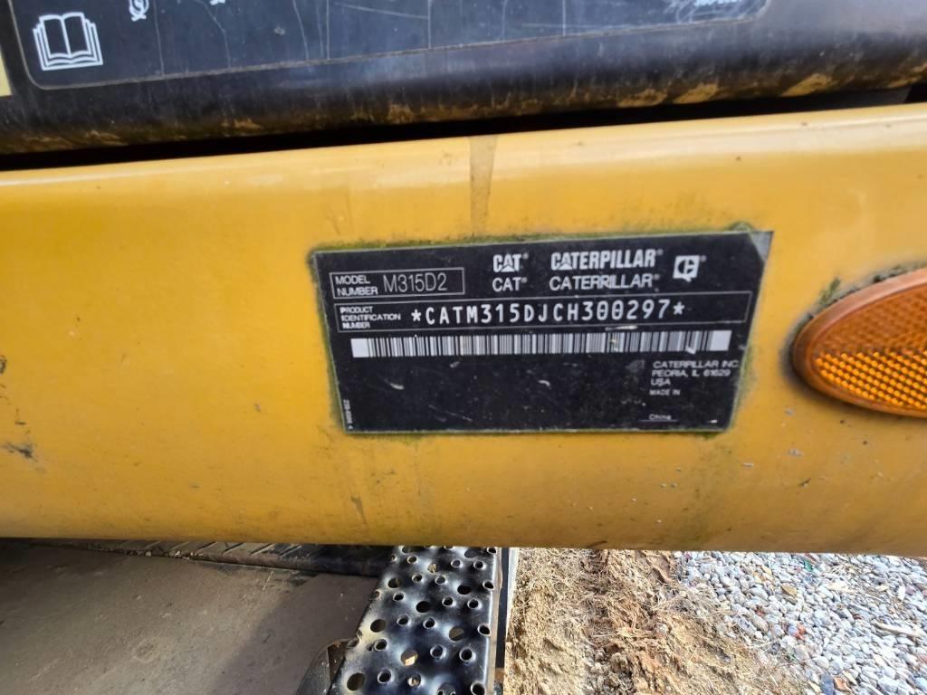 CAT M 315 D Ekskavatori uz riteņiem