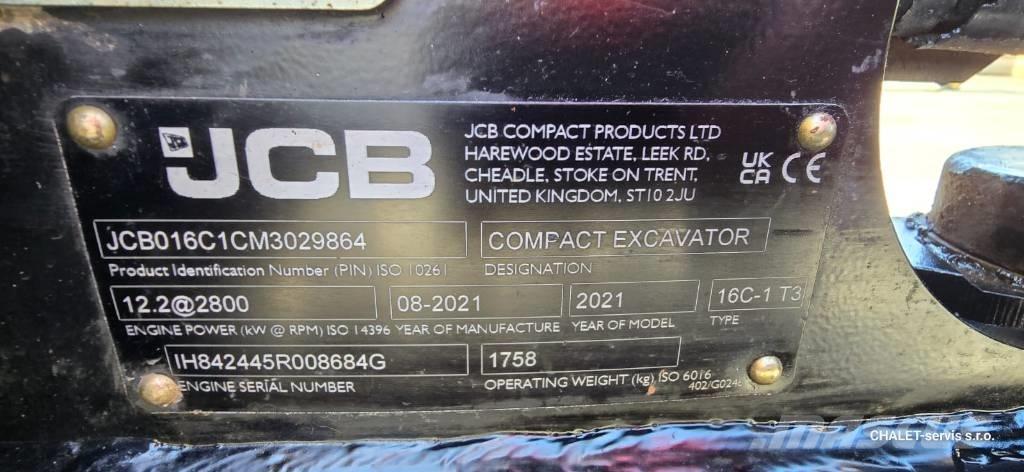 JCB 16 C-1 Mini ekskavatori < 7 t