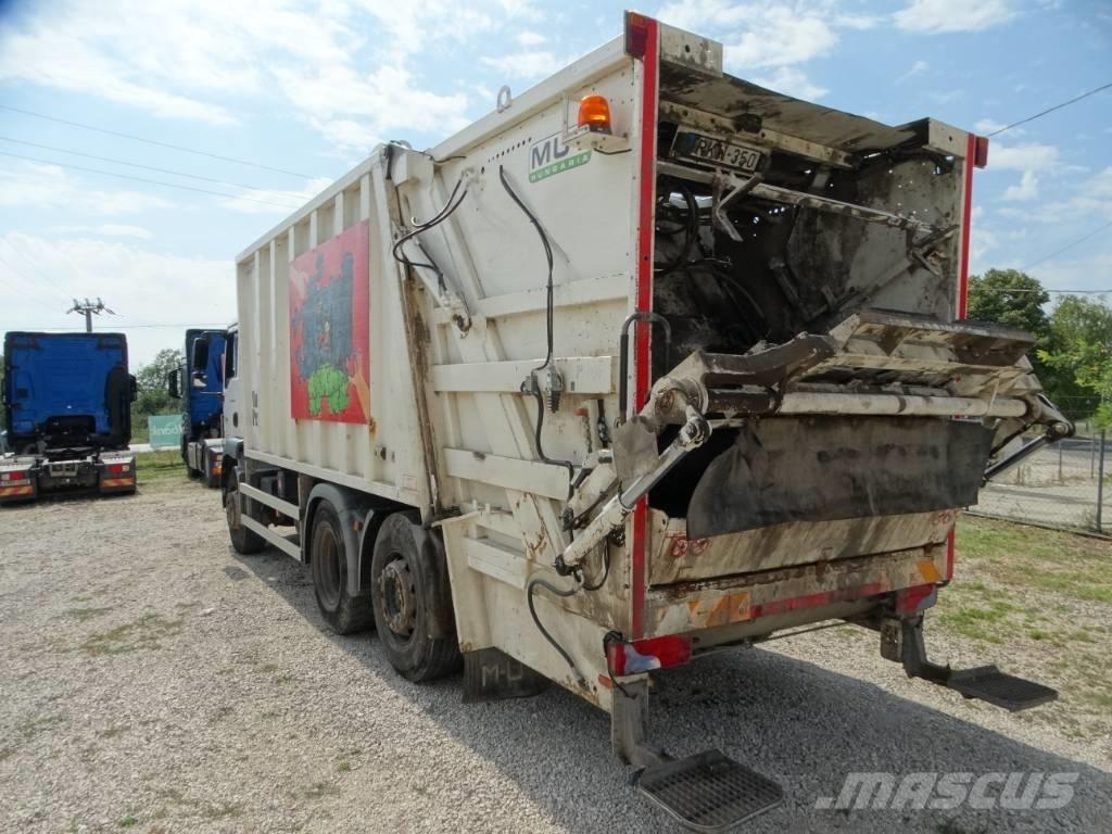 MAN 26.320 6x2-4 BL Atkritumu izvešanas transports