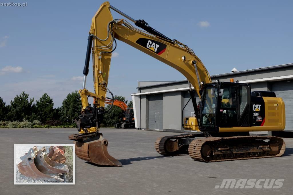 CAT 320 FL Kāpurķēžu ekskavatori